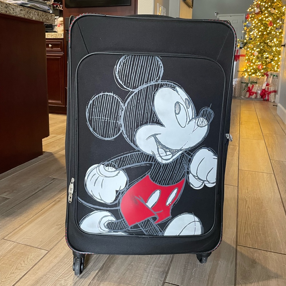 Large Mickey Mouse roller bag from Disneyland